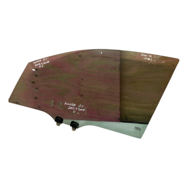 Vidro Porta Dianteira Esquerda Honda Fit 2003 A 2008
