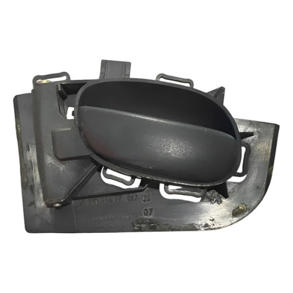 Maçaneta Interna Dianteira Esquerda Peugeot 206 9632918977 Preto Traseira
