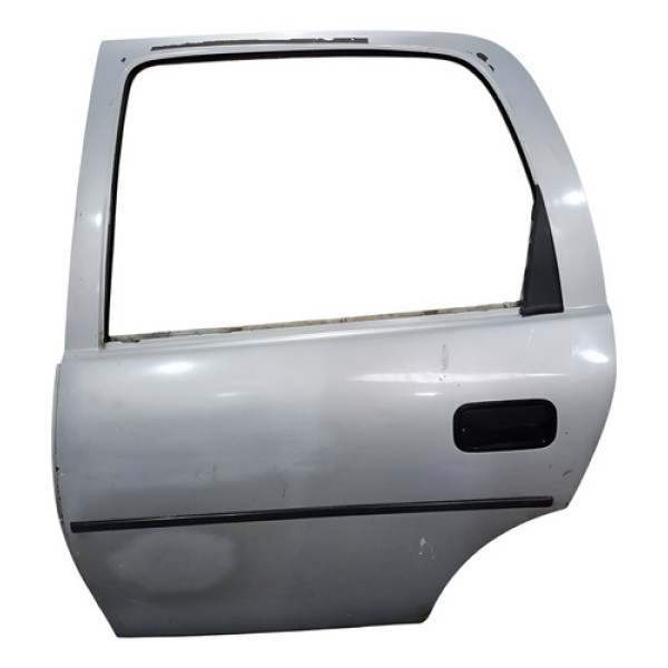 Porta Traseira Esquerda Chevrolet Corsa 1998 A 2013 Traseira Esquerdo Prata