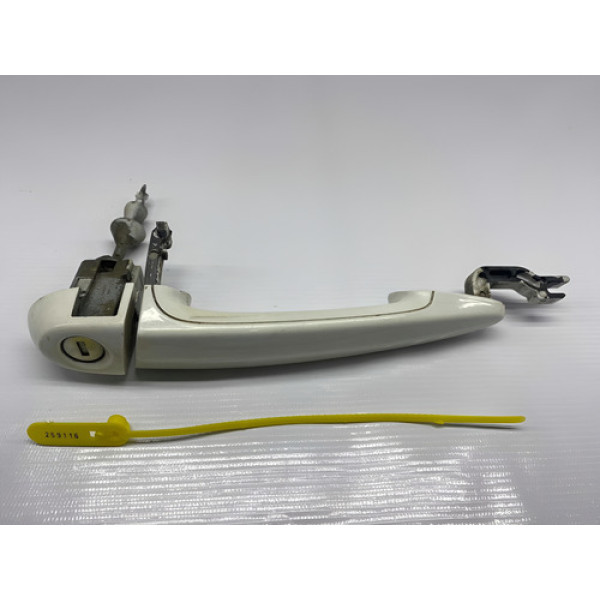 Maçaneta Porta Dianteira Esquerda Bmw 320i 2006 A 2012 Cx315 Branco
