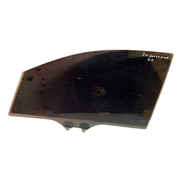 Vidro Lateral Dianteiro Esquerdo Honda Fit 2004 2008