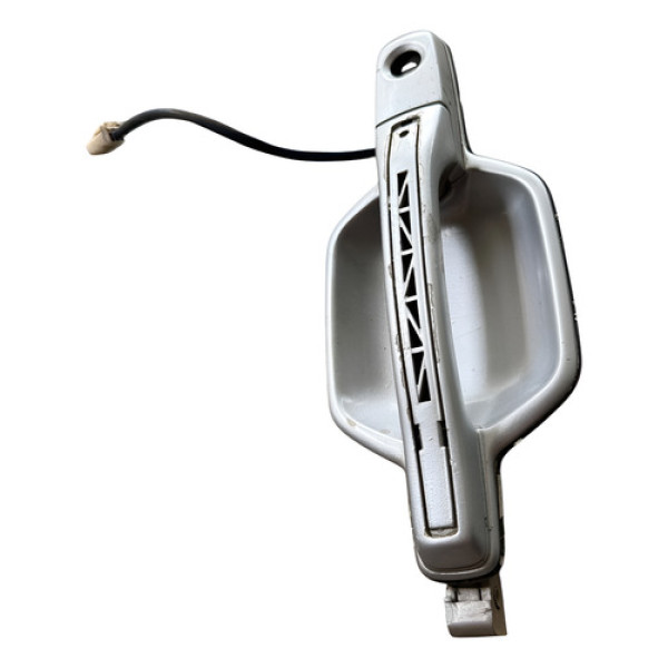 Maçaneta Externa Dianteira Direita Pajero Full 2001 A 2007 Prateado Dianteira