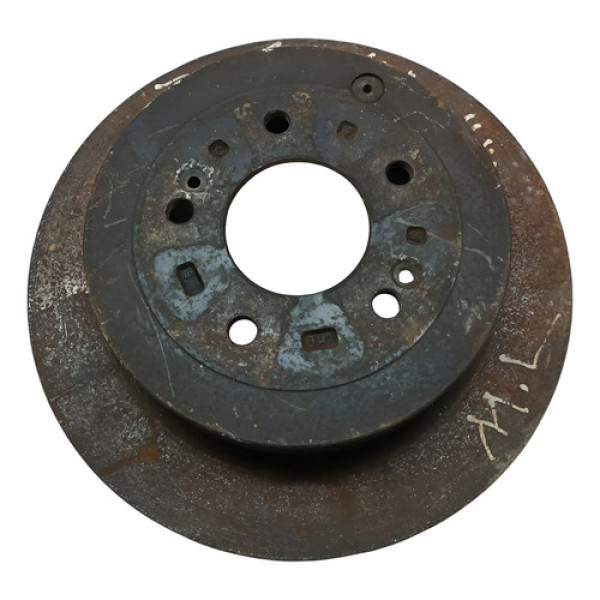 Disco Freio Traseiro Santa Fé 2.7 2007 2008 2009 2010 2011