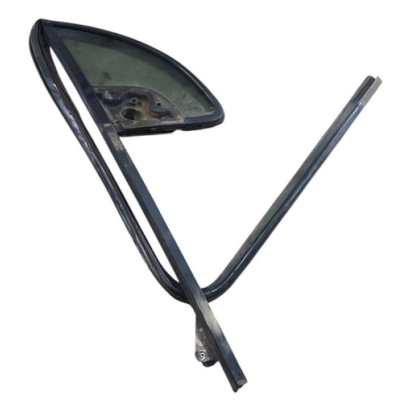 Vidro Canaleta Borracha Esquerda Citroen C3 2009 Preto