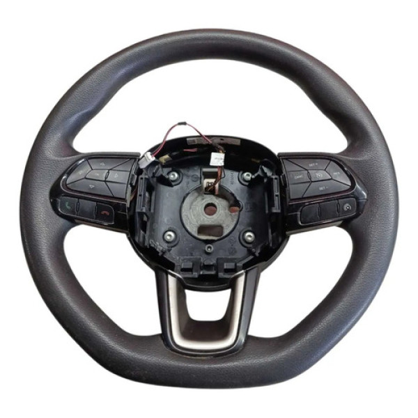 Volante Direção Fiat Toro Jeep Renegade 2016 2017 2018 2019 Preto