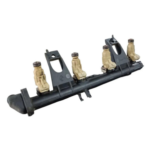 Flauta Bico Injetor Renault Clio Logan Sandero 1.0 16v Cx62