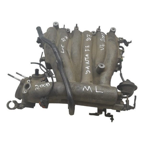 Coletor Admissao Santa Fe 2.7 V6 Gasolina 2008 W03