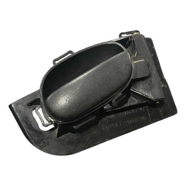 Maçaneta Puxador Interno Dianteiro Direito Peugeot 206 207 Preto Dianteira