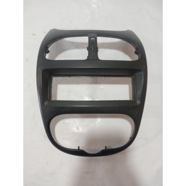 Moldura Central Paainel Peugeot 206 2004 2005 Cx79 Água