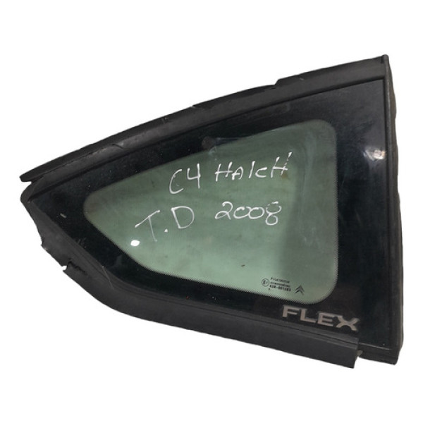 Vidro Fixo Traseiro Direito C4 Hatch 2007 À 2014 C/det Cx133