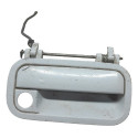 Maçaneta Externa Dianteira Direita Corsa 2011 93251720 Cx386 Branca Dianteira