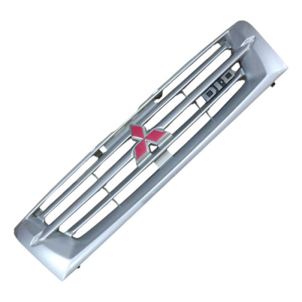 Grade Frontal Mitsubishi Pajero Full 2001 2002 2003 387981 Prata Brilhante