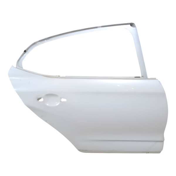 Porta Traseira Direita Citröen C4 Lounge 2016 2017 Traseira Direito Branco