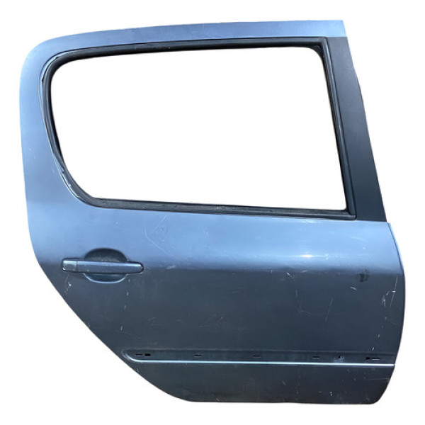 Porta Traseira Direita Peugeot 307 2003 A 2011 Original Traseira Direito Azul