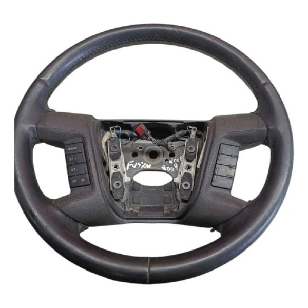 Volante Direção Ford Fusion 2007 2008 2009 Com Marcas Preto
