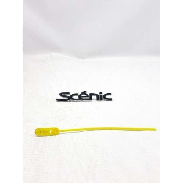 Emblema Escrita Scenic Tampa Traseira 2007 2008 Cx156