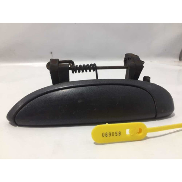 Maçaneta Externa Esquerdo Renault Clio Logan Scenic Cx207 Cinza Dianteira/traseira