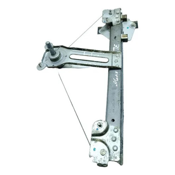 Máquina De Vidro Manual Traseira Esquerda Logan 2008 Cx88