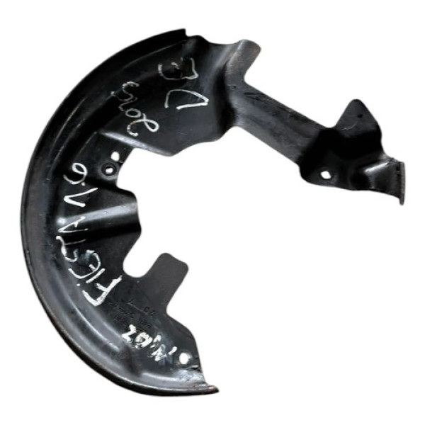 Defletor Espelho Disco Freio Esquerdo Ka 2018 A 2022 Marrom-escuro