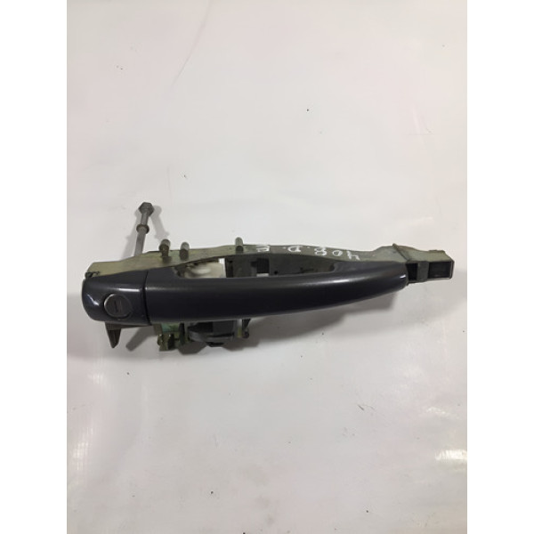 Maçaneta Externa Dianteira Esquerda Peugeot 408 2017 Cx95 Cinza