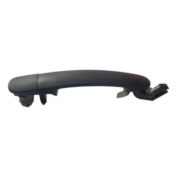 Maçaneta Externa Traseira Esquerda Vw Gol G5 2010 Preto Dianteira