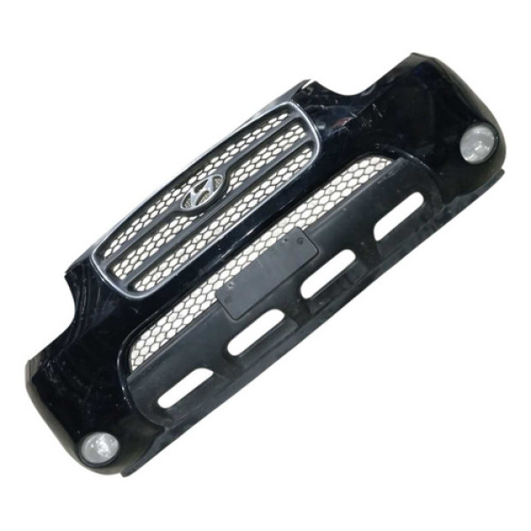 Parachoque Dianteiro Santa Fé 2007 A 2012 Preto