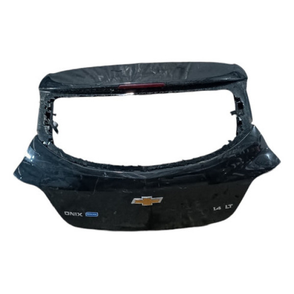 Tampa Traseira Chevrolet Onix 2018 2019 C/detalhe Preto