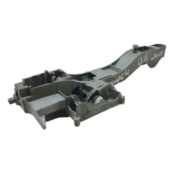 Suporte Maçaneta Dianteira Esquerda C4 Lounge 2014 A 2017 Preto Dianteira/traseira