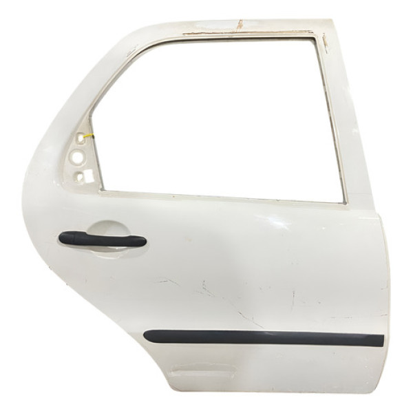 Porta Traseira Direita Palio Siena Clb 2004 À 2015 C/detalhe Traseira Direita Branca
