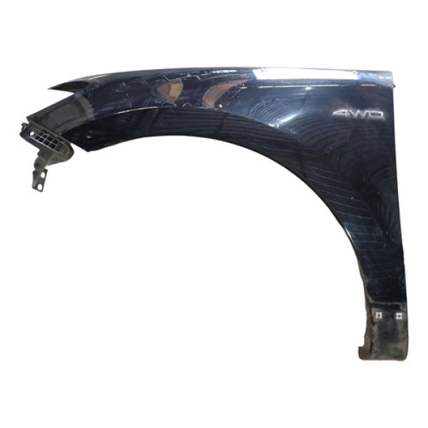 Paralama Preto Lado Esquerdo Santa Fé 2008 A 2012