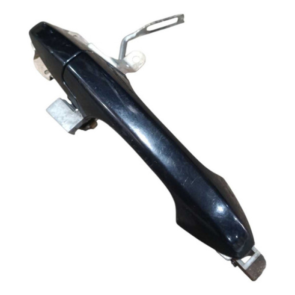 Maçaneta Externa Porta Traseira Esquerda Honda Crv 2007 2011 Preto Traseira