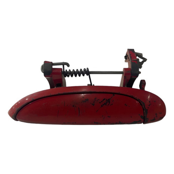 Maçaneta Externa Dianteira Esquerda Clio 2008 7700433075 Vermelho Dianteira