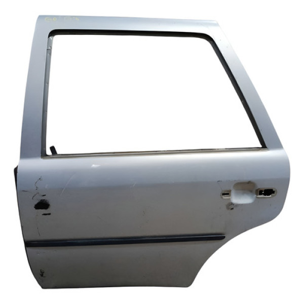 Porta Traseira Esquerda Volkswagen Gol G3 G4 2001 2008 Orig Traseira Esquerdo Prata