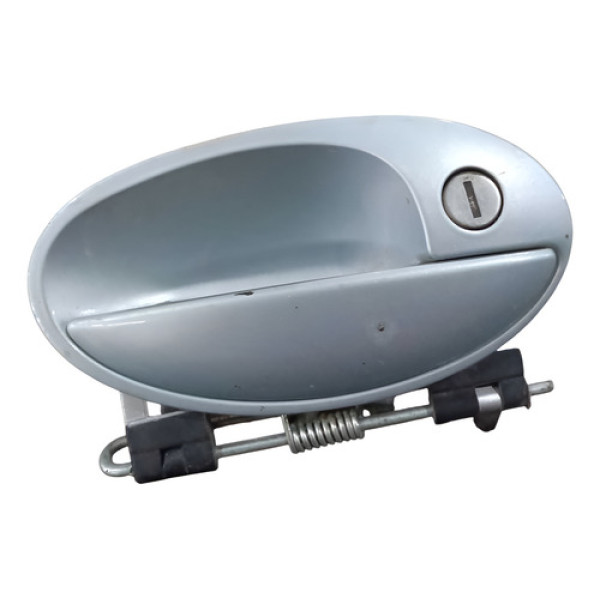 Maçaneta Externa Dianteira Direita Prisma Maxx 2008 2009 Prata Dianteira