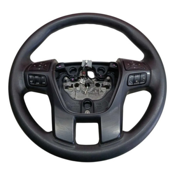 Volante Direção Ford Ranger C/comandos 2018 2019 2020 2021 Preto