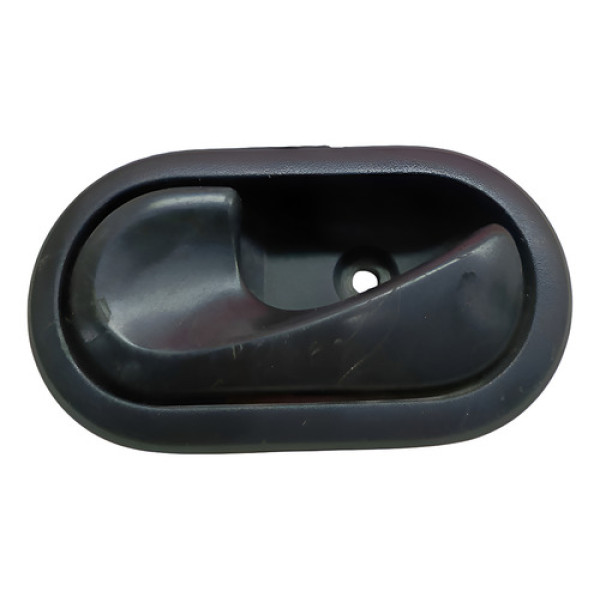 Maçaneta Interna Porta Traseira Esquerda Logan 2008 A 2012 Preto