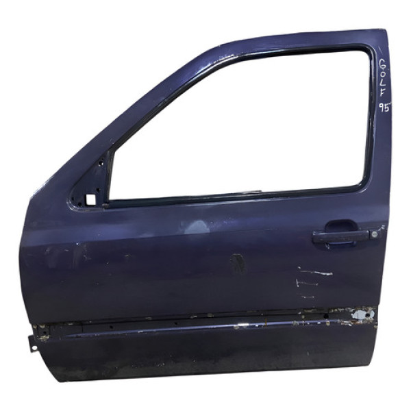 Porta Dianteira Esquerda Volkswagen Golf Mk2 1995 C/detalhe Dianteira Esquerdo Roxo