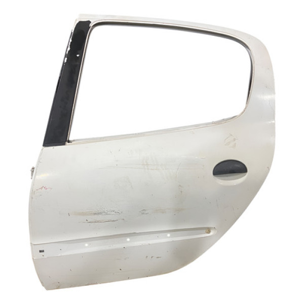 Porta Traseira Esquerda Peugeot 206 207 2008 C/detalhe Traseira Esquerdo Branco