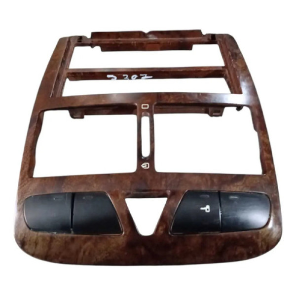 Moldura Central Radio Amadeirado 307 2006 M33906 Cx62 Amadeirado