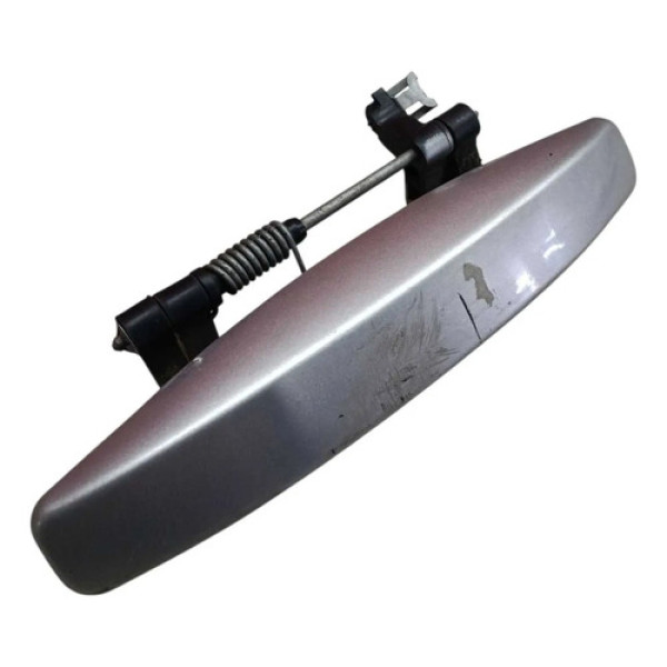 Maçaneta Externa Esquerda Renault Duster 2012 2013 2014 Prata Dianteira/traseira