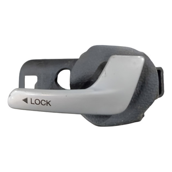 Maçaneta Interna Direita Fiat Palio Strada Siena 735331953 Prata Dianteira/traseira