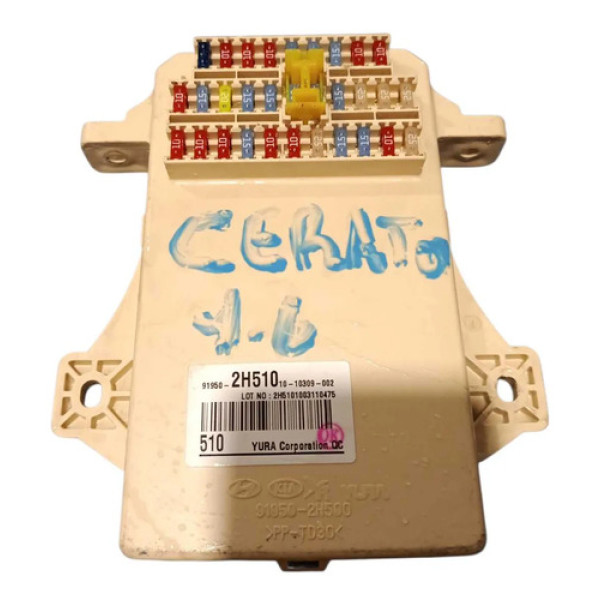 Caixa Fusível Cerato 1.6 2009 A 2012 2h510 Original