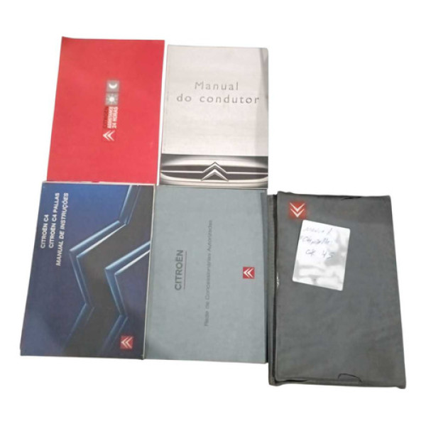 Manual Proprietário Citroen C4 Pallas 2008 09 2010 2011 2012