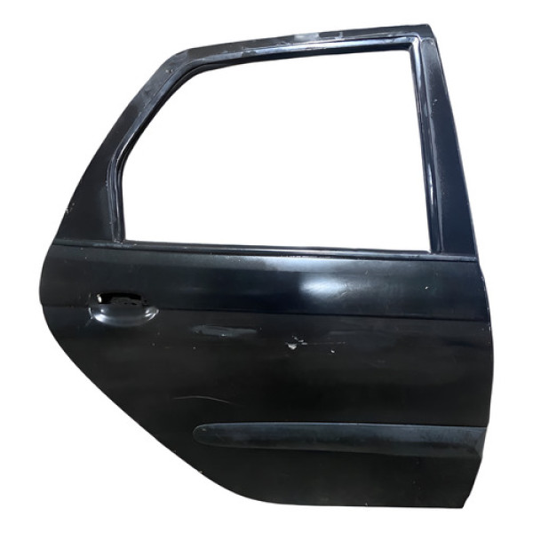Porta Traseira Direita Renault Scenic 2000 A 2012 Traseira Direito Preto