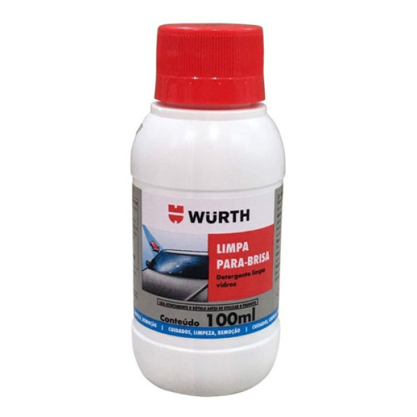 Limpa Para-brisa Wurth Frasco 100ml Carro