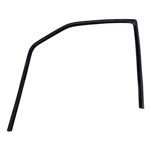 Canaleta Porta Traseira Esquerda Logan 2007 A 2012 Preto