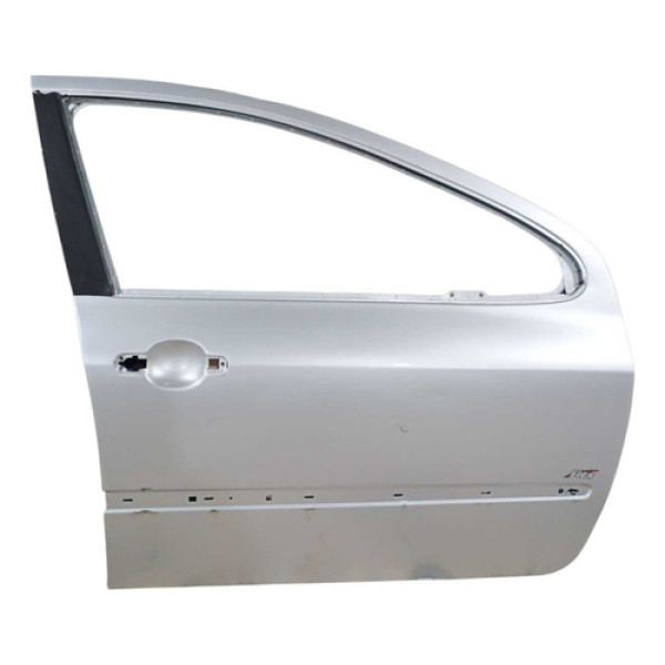 Porta Dianteira Direita Peugeot 307 2001 A 2012 Original Dianteira Direito Prata