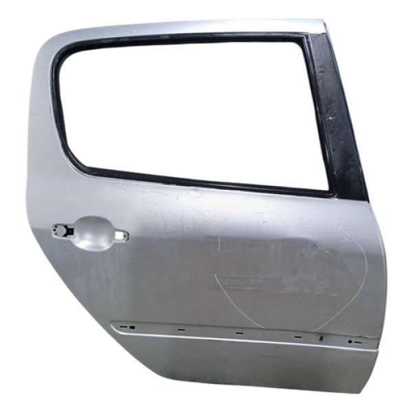 Porta Traseira Direita Peugeot 307 2003 A 2011 C/detalhe Traseira Direita Prata