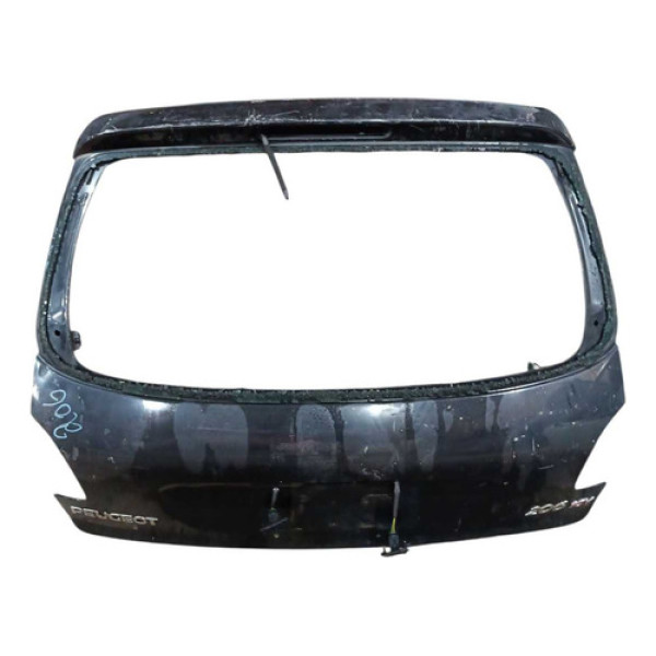 Tampa Traseira Porta Mala Peugeot 206 2003 2004 A 2010 Azul