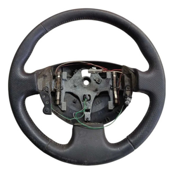 Volante Direção Renault Megane 2007 2008 2009 2010 C/marcas Preto